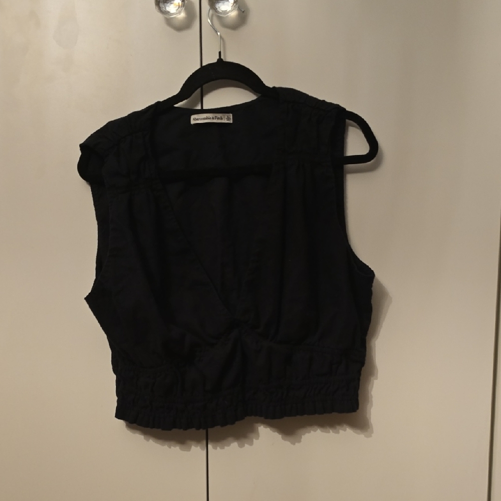 Abercrombie & Fitch Dark Sleeveless Top